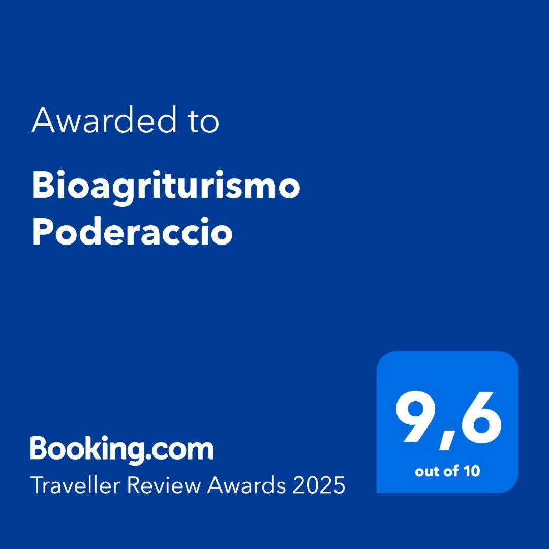 Bioagriturismo Poderaccio 瓦尔达诺的因奇萨 外观 照片